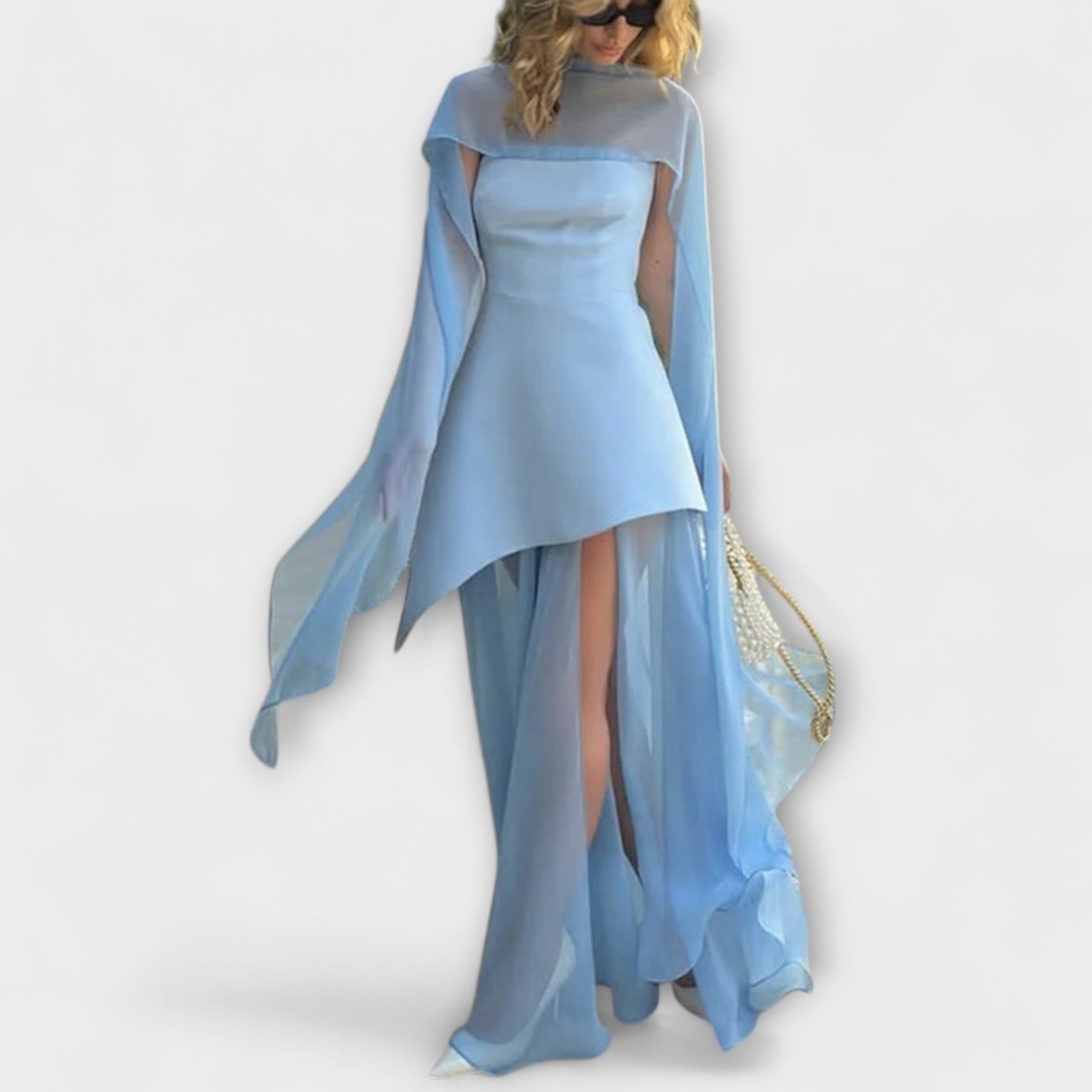 Goldie - Maxi šaty z chiffon