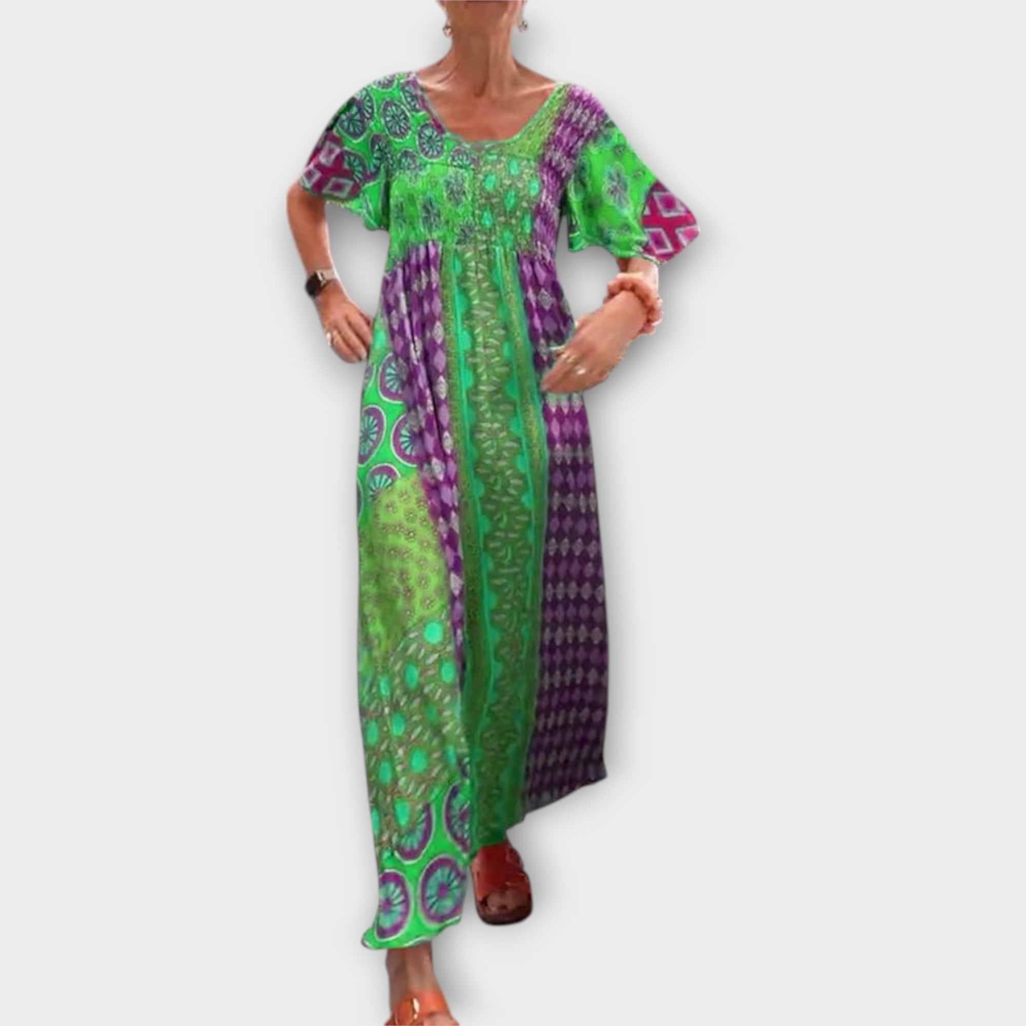Melania - Živé Boho šaty