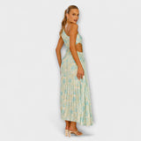 Sienna - Elegantné Cut-Out Maxikleid