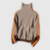 Marija | Sveter s kontrastnými pruhmi