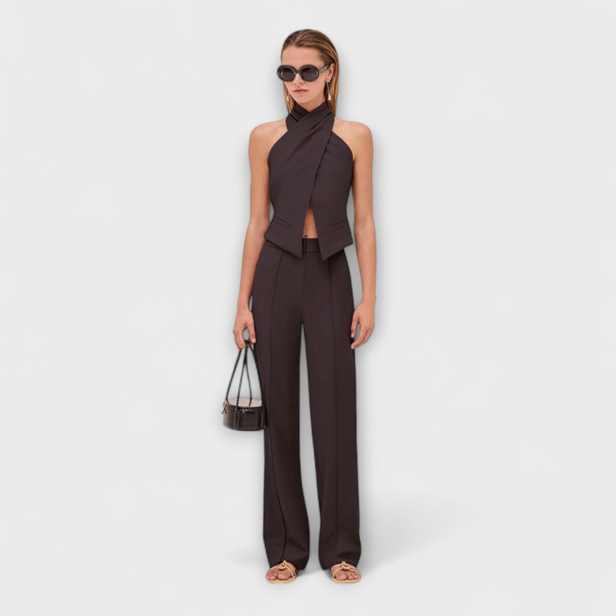 Juni - Krížový halter top