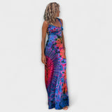 Ronja - La Bamba Tie-Dye Print Maxikrása