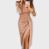 Lena - Elegantné Off-Shoulder Šaty