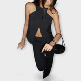Juni - Krížový halter top