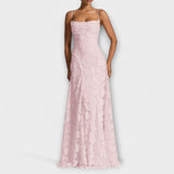 Emberly - Elegantné Jacquard-Maxikleid