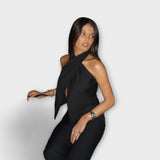 Juni - Krížový halter top