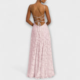 Emberly - Elegantné Jacquard-Maxikleid
