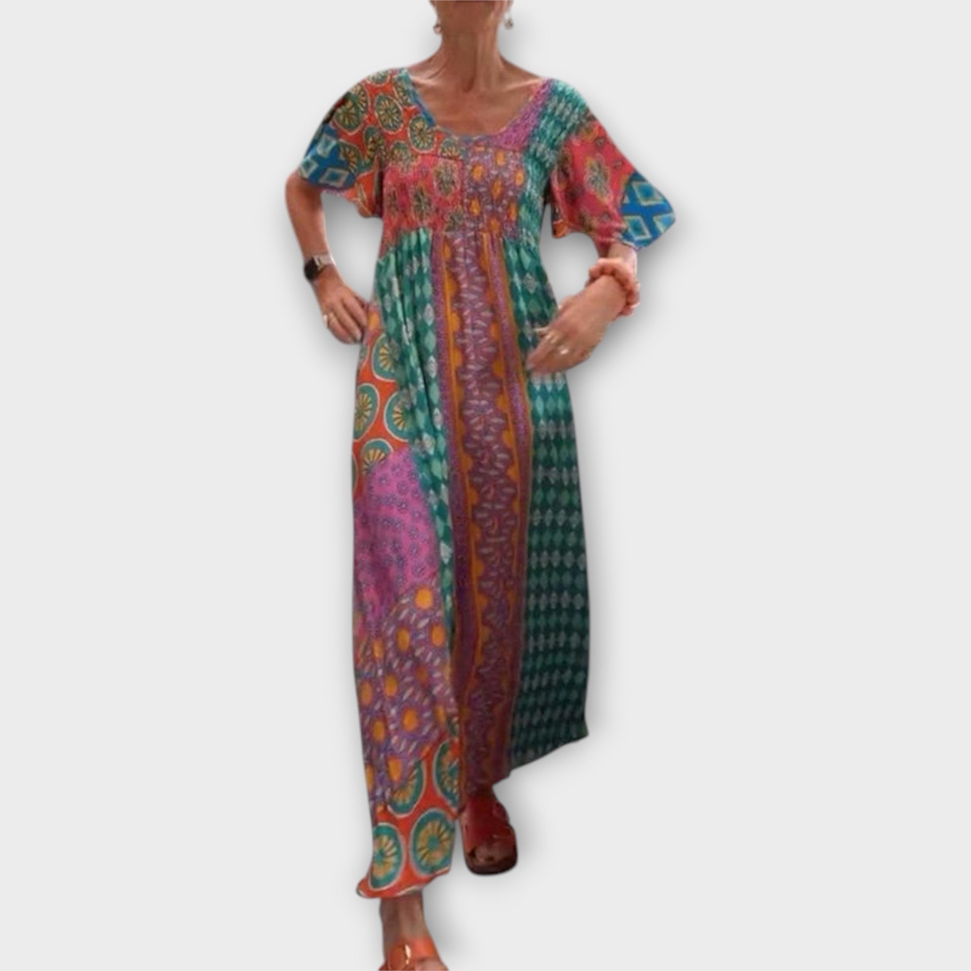 Melania - Živé Boho šaty