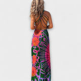 Ronja - La Bamba Tie-Dye Print Maxikrása