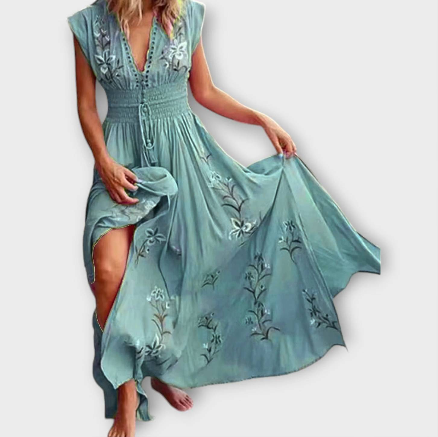 Felizia – Boho šaty s čarovnými výšivkami