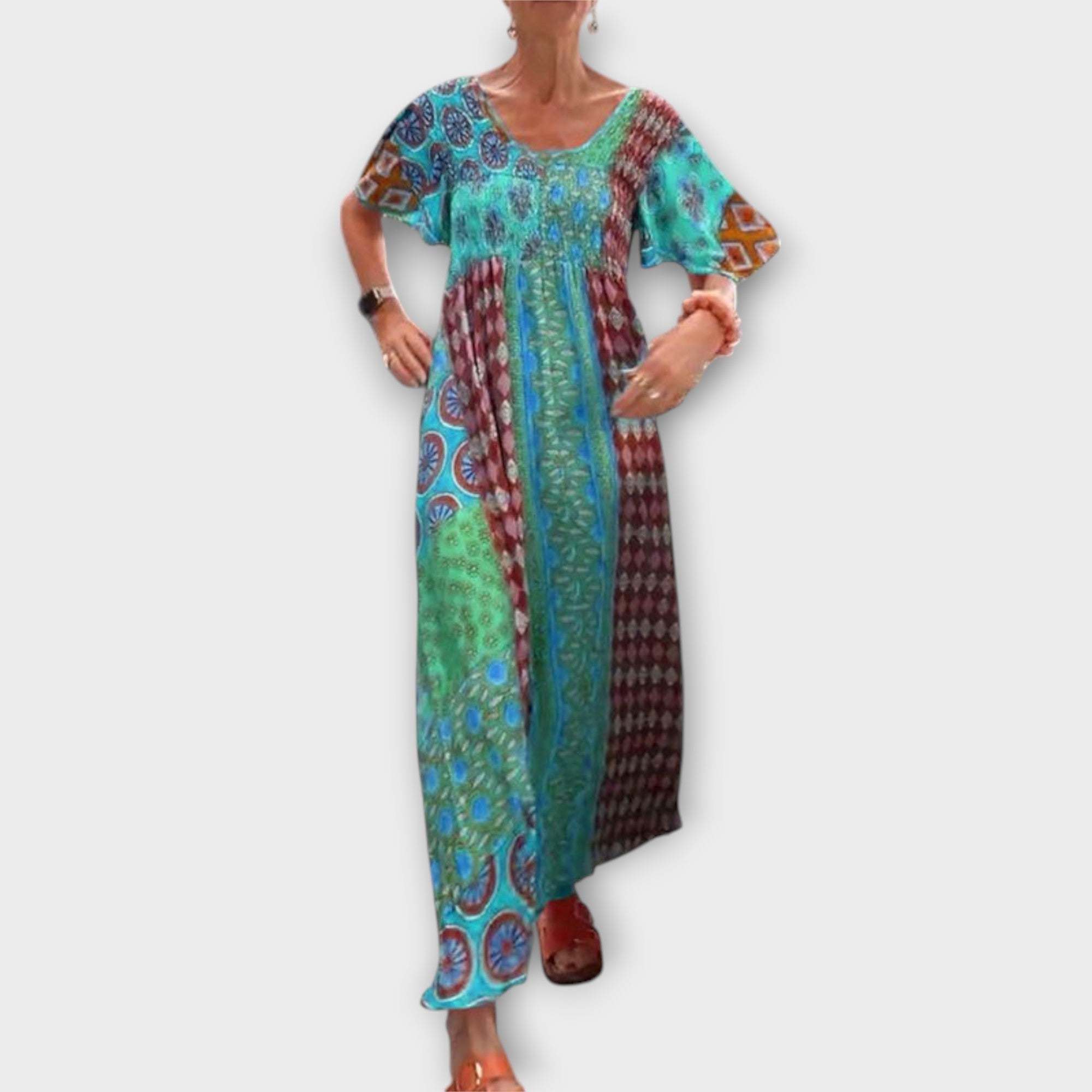 Melania - Živé Boho šaty