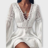 Skadi - Krátke Boho šaty