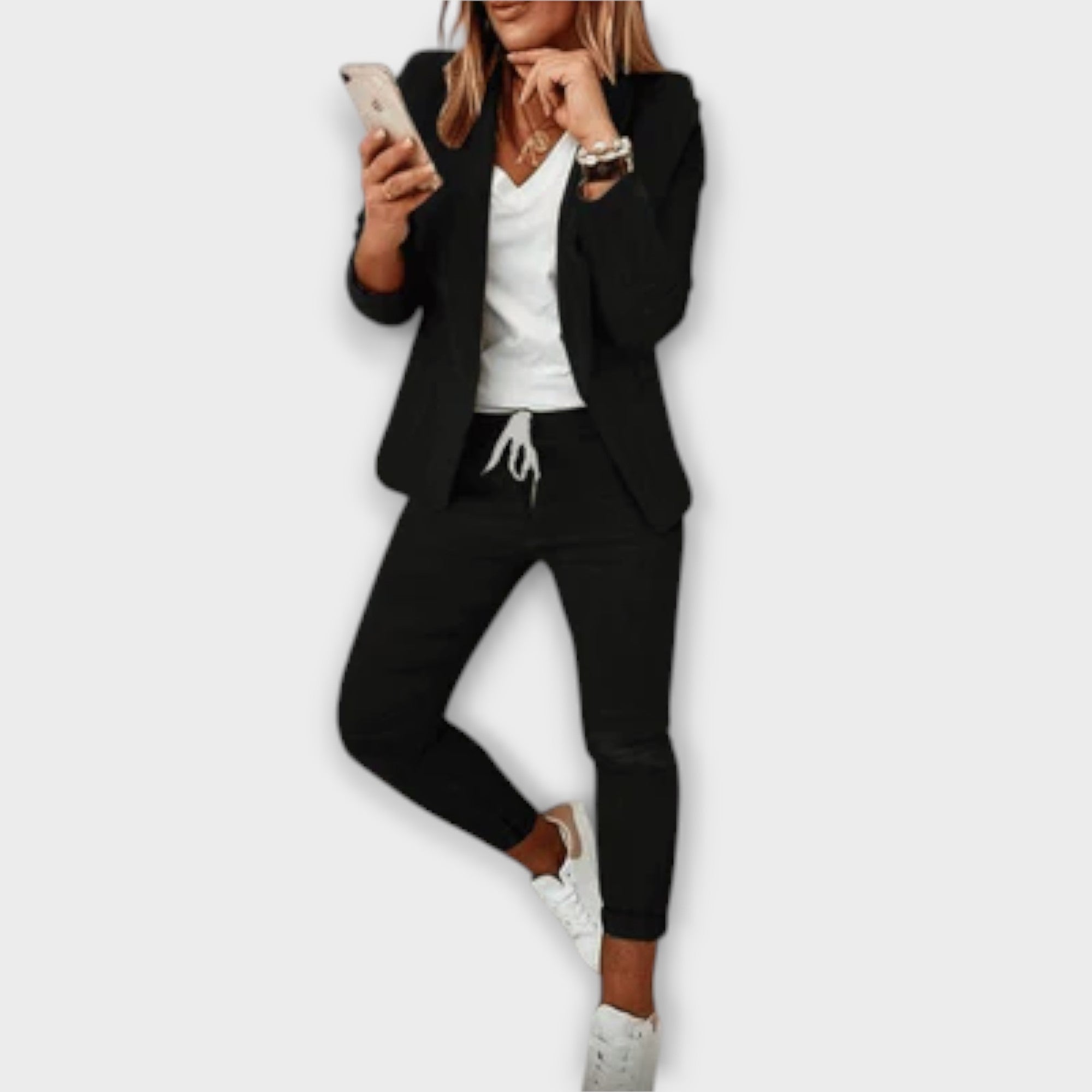 Sophia – Elegantný a pohodlný blazer set