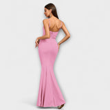 Callie - Elegantné Rúškové Šaty