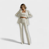 Selina - Štýlová 3-dielna súprava (Blazer, Top, Nohavice)