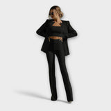 Selina - Štýlová 3-dielna súprava (Blazer, Top, Nohavice)