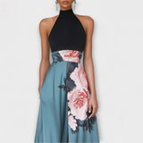 Natalie - Kvetinové A-Linie Maxikleid