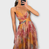 Maxi šaty Annai Mesh – elegantné a priliehavé