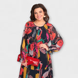 Caroline - Elegantné Plus-Size šaty pre maximálny komfort
