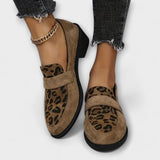 Karla - Elegantné dámske topánky s leopardím vzorom